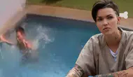 Ruby Rose havuz kenarında düştü Tatili hastanede bitti