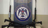 Hatay'da sosyal medya üzerinden silah satanlara şafak operasyonu