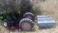 Manisa’da traktör kazası 76 yaşındaki sürücü hayatını kaybetti
