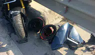 Manavgat yolunda otomobil ve motosiklet çarpıştı