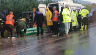 Isparta’da yolcu midibüsü devrildi 4 kişi hayatını kaybetti
