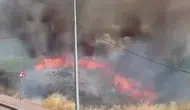 Darıca’da boş arazideki yangın çevrede korku yarattı