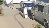 Eskişehir’de dehşet anları kamerada
