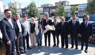 Bakan Yardımcısı Ali Çelik temaslarda bulunmak üzere Uşak’a gitti