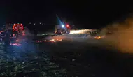 Balıkesir Karamanköy yolunda tarla yangını paniği