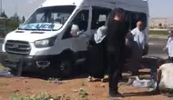 Batman'da minibüs kazası 15 kişiyi hastanelik etti