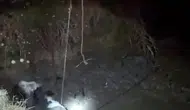 Edirne’de köylünün ineği çukura sıkıştı
