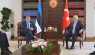 Numan Kurtulmuş Estonyalı mevkidaşıyla İstanbul'da bir araya geldi