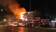 Nilüferde gece yarısı korkutan yangın