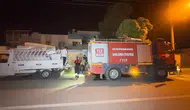 Ceylanpınar'da gece vakti korkutan ev yangını