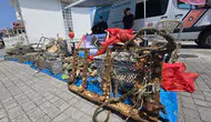 Mudanya denizinde temizlik operasyonu 2,5 ton çöp çıktı