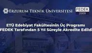 Erzurum Teknik Üniversitesi’nde kalite onayı