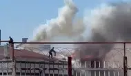 Ataşehir Yenisahra’da çatı yangını paniği
