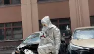 Gümüşhaneli itfaiyeci adaylarından ay yıldızlı ekibe özel destek