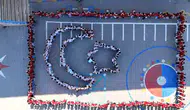 Cizreli çocuklardan milli takıma bahçede ay-yıldızlı sürpriz