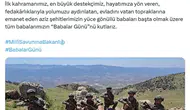 Milli Savunma Bakanlığı askerlerin babalar günü mesajlarını paylaştı