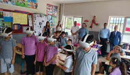 Aydın’da ilkokul öğrencileri sanal gerçeklikle ders işledi