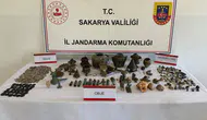 Geyve'de Anadolu Mirası operasyonuyla yüzlerce tarihi eser kurtarıldı