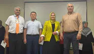 Burhaniye’de okuma yazma öğrenen yetişkinlere sertifika coşkusu