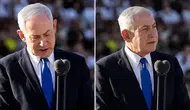 Netanyahu'ya subay töreninde şok protesto