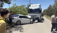 Sivas'ta TIR ile otomobil çarpıştı 35 yaşındaki sürücü hayatını kaybetti