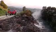 Gemlik'te makilik alanda korkutan yangın