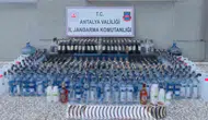 Manavgat’ta sahte alkol baskını