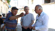 Nazilli Belediye Başkanı Tetik sahaya indi ve mahalleliyi dinledi