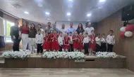 Sarıgöllü minikler yeni sahnelerinde yeteneklerini sergiledi