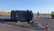 Şanlıurfa Bozova’da otomobil devrildi 2 kişi hayatını kaybetti