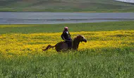 Van'da Haziran ayında kış ve yaz aynı karede buluştu