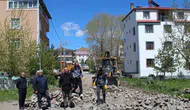 Hanak sokakları yenileniyor
