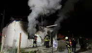 Kayseri'de gece yarısı korkutan yangın