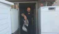 Zonguldak’ta bir tamirhaneye beklenmedik ziyaretçi