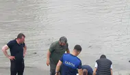 Taşköprü'de korkutan kaza 3 yaşındaki çocuk ırmağa düştü