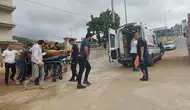 Antalya'da inşaat denetimi yapan müteahhit boşluğa düşerek ağır yaralandı