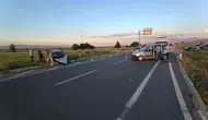 Afyonkarahisar’da kavşak kazası 8 kişi yaralandı
