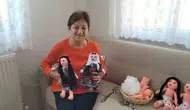 Şükran Teyze bez bebeklerle tarihe ışık tutuyor