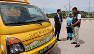 Tokat çöp taksilerinde artık kadın şoförler direksiyon sallıyor