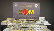 Kahramanmaraş polisi kaçak sigara ticaretine darbe vurdu