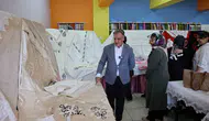 Hacılarlı kadınların el emeği sergisi görücüye çıktı
