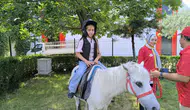 Diyarbakırlı öğrenciler aileleriyle hipodromda gün boyu eğlendi