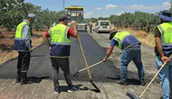 Araban Rumkale yolunda asfalt mesaisi başladı