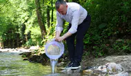 Kocaeli’nin derelerine 50 bin yeni misafir bırakıldı