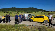 Eflani yolunda iki araç çarpıştı