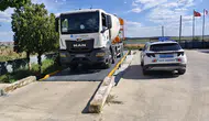 Uzunköprü'de aşırı yük taşıyan kamyon sahibine ağır fatura