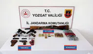 Yozgat Yerköy operasyonunda çok sayıda ruhsatsız silah yakalandı