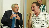 Hüseyin Yayman İbrahim Tatlıses'i hastanede ziyaret etti