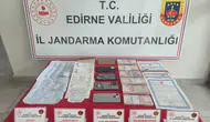 Edirne Keşan’da tefecilik çetesine operasyon yapıldı