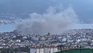 Derince'de gecekondu yangını mahalleliyi sokağa döktü